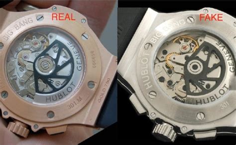 hublot fake vs original|how to identify hublot watches.